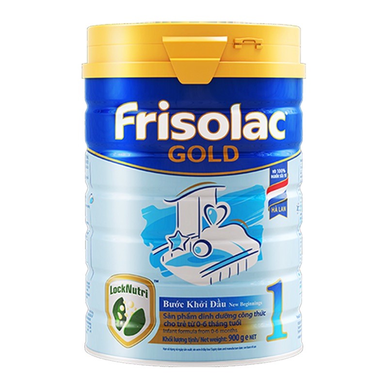 Sữa Frisolac Gold số 1 - 2 - 3 lon 900g 0-6 tháng hsd 2022 - Friso Việt