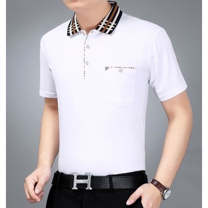 Áo thun nam polo phối túi sang trọng và phong độ, lên dáng cực đẹp cực sang