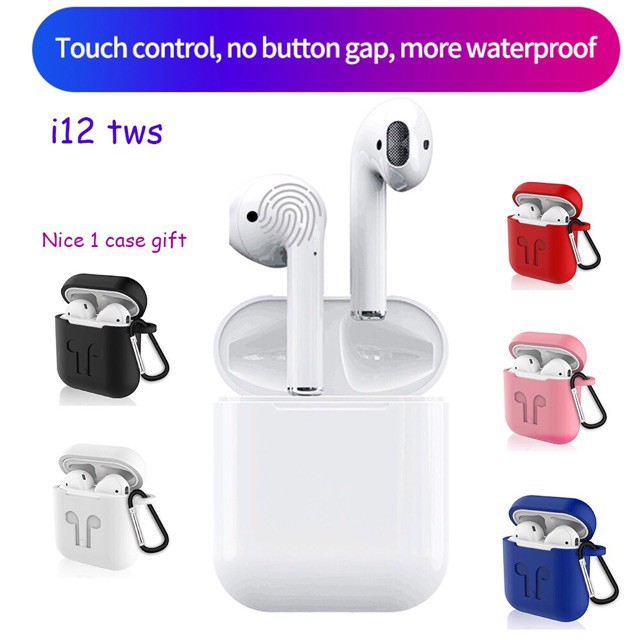 Tai nghe bluetooth TWS i12 không dây, tai nghe iphone, chơi game, giá rẻ BINTECH | BigBuy360 - bigbuy360.vn