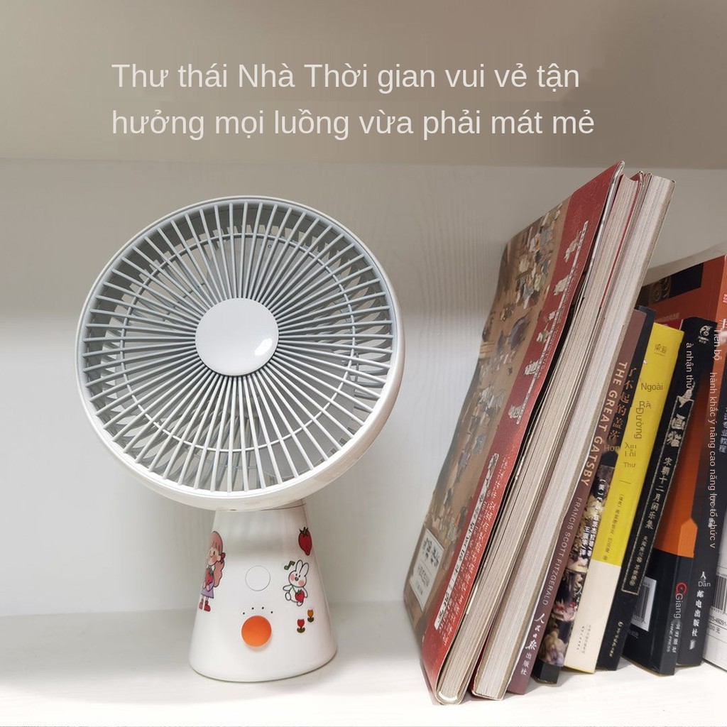 Quạt lưu thông máy tính để bàn Langfei ký túc xá hộ gia đình sạc usb nhỏ di động im lặng | BigBuy360 - bigbuy360.vn