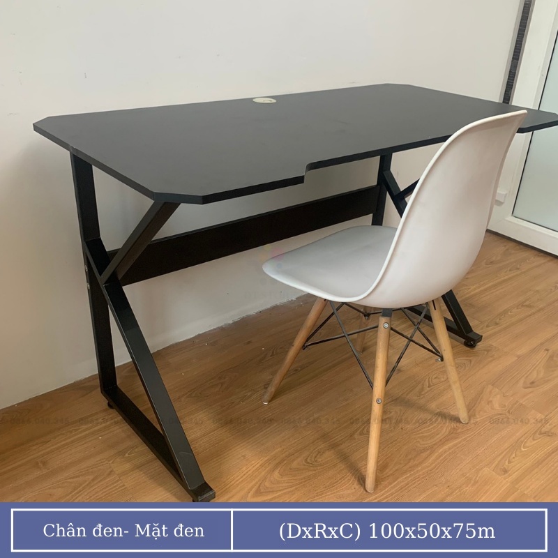 Bàn chữ Z,K,U bàn làm việc & bàn gaming giá xưởng kích thước 1,2m&1m chân sắt sơn tĩnh điện chắc chắn lắp ráp dễ dàng