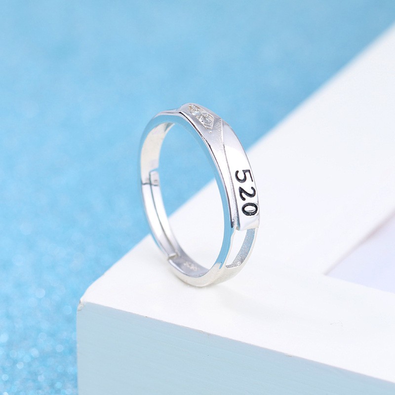 Nhẫn Cặp Nam, Nữ Phong Cách Hàn Quốc NC110