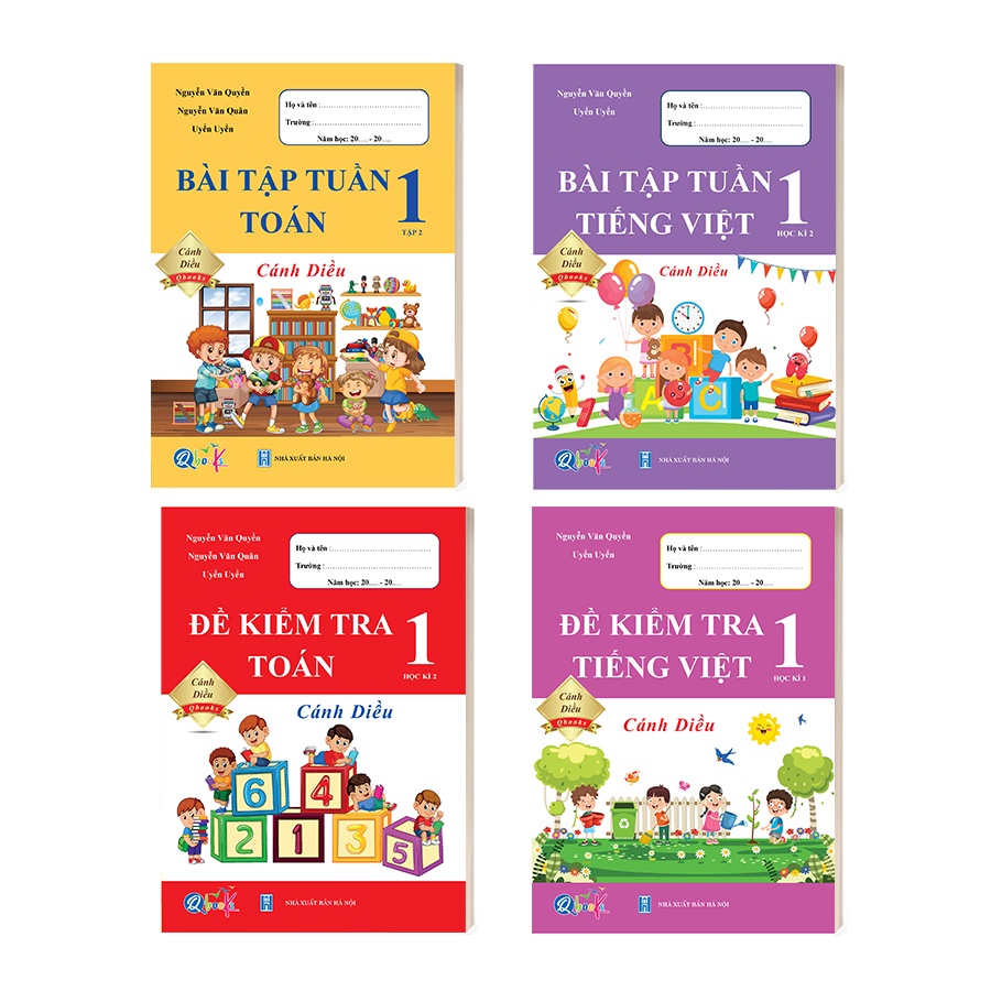 Tập Tuần và Đề Lớp 1 - kì 2 CD
