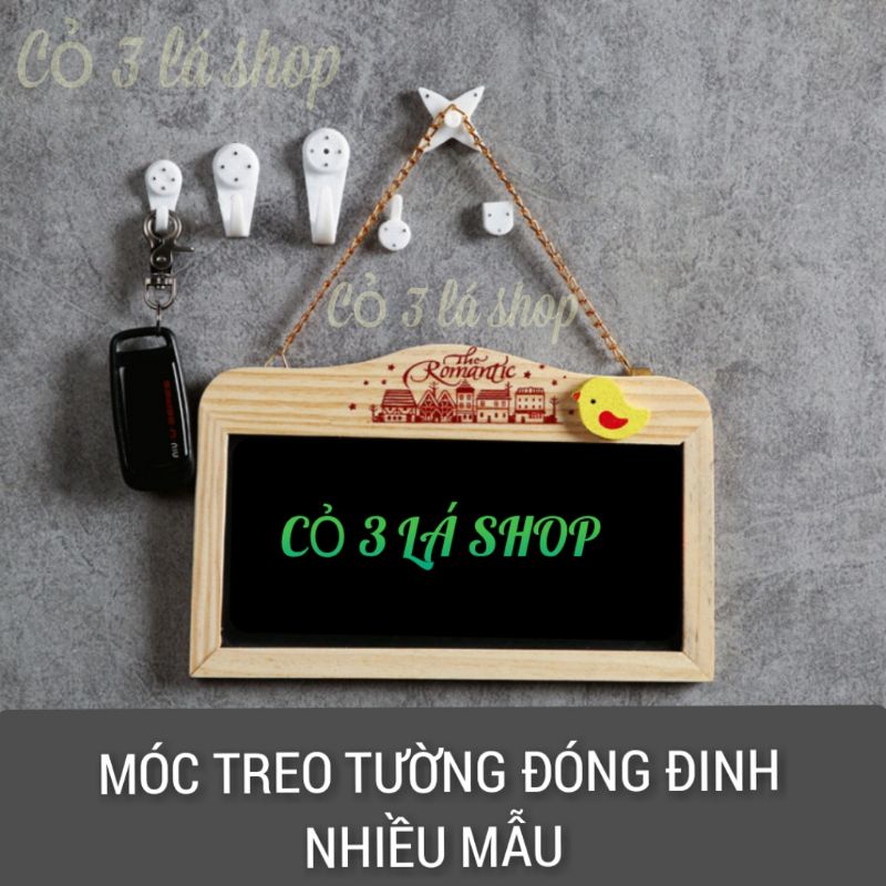 Sỉ 500/1000 móc đóng đinh 3 chân, 4 chân nhiều mẫu, treo khung tranh, kệ, lưới sắt