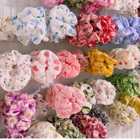 Dây Buộc Tóc Nhiều Màu- Sò Decor