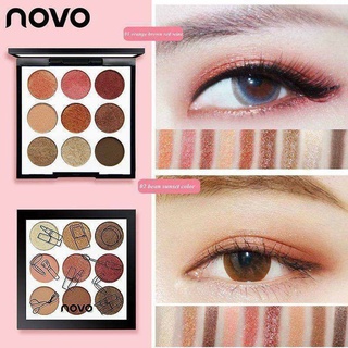Phấn mắt NOVO SMOOTH EYESHADOW PALETTE đủ tone