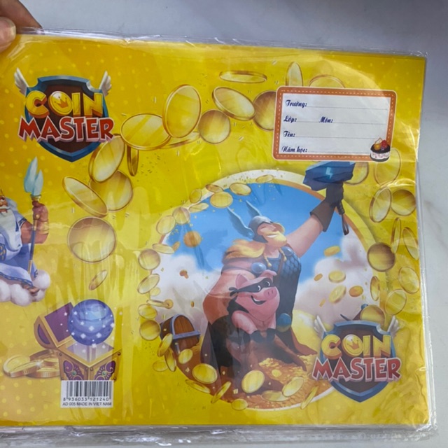 10c giấy bao tập kèm giấy kiếng
