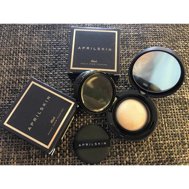 Phấn nước April Skin Magic Snow hàng chuẩn