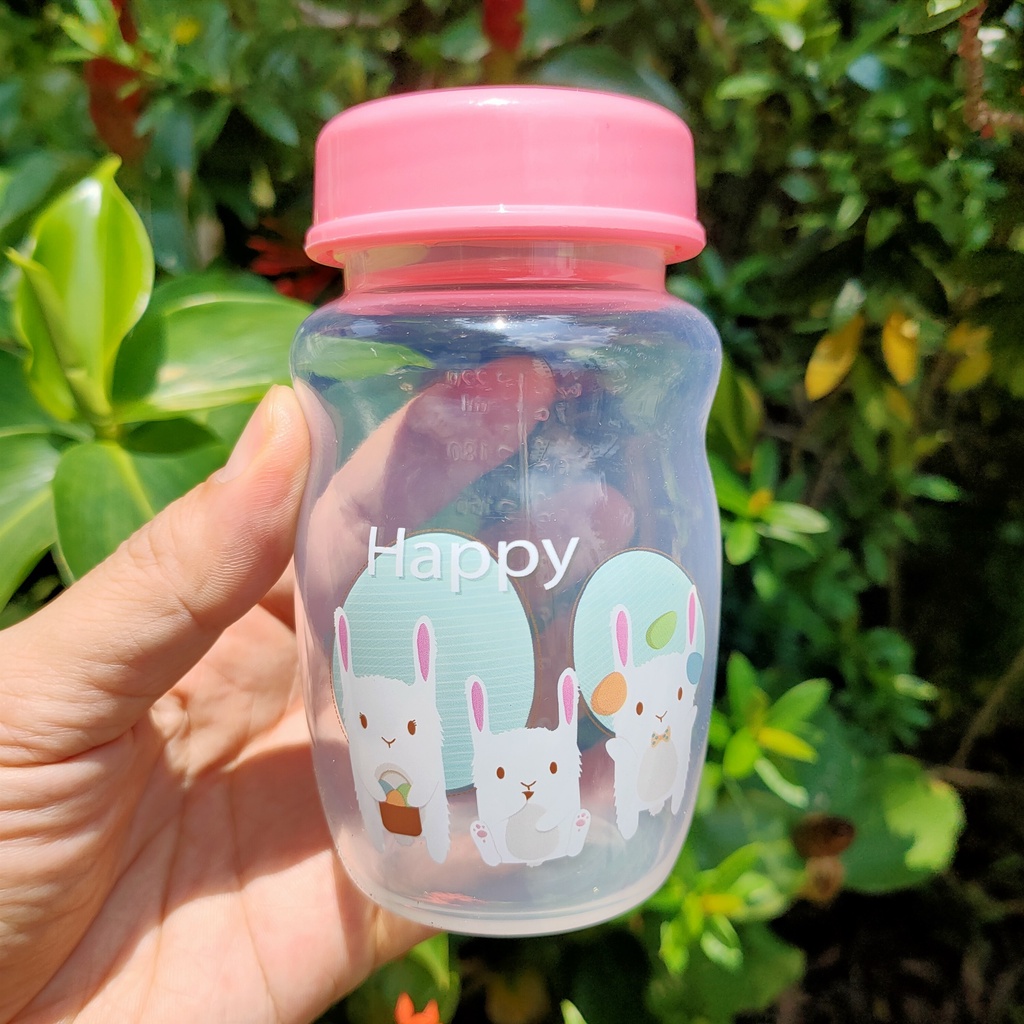 Bình trữ sữa mẹ 250ml/ 270ml cổ thường/ cổ rộng có thể gắn thêm núm Upass/Disney made in Thailand