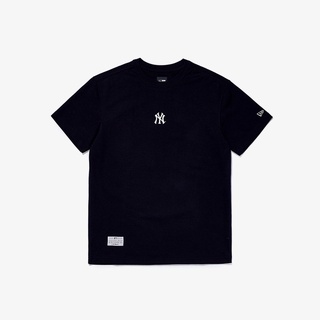 Áo thun new era - logo ny logo sau champion - đen