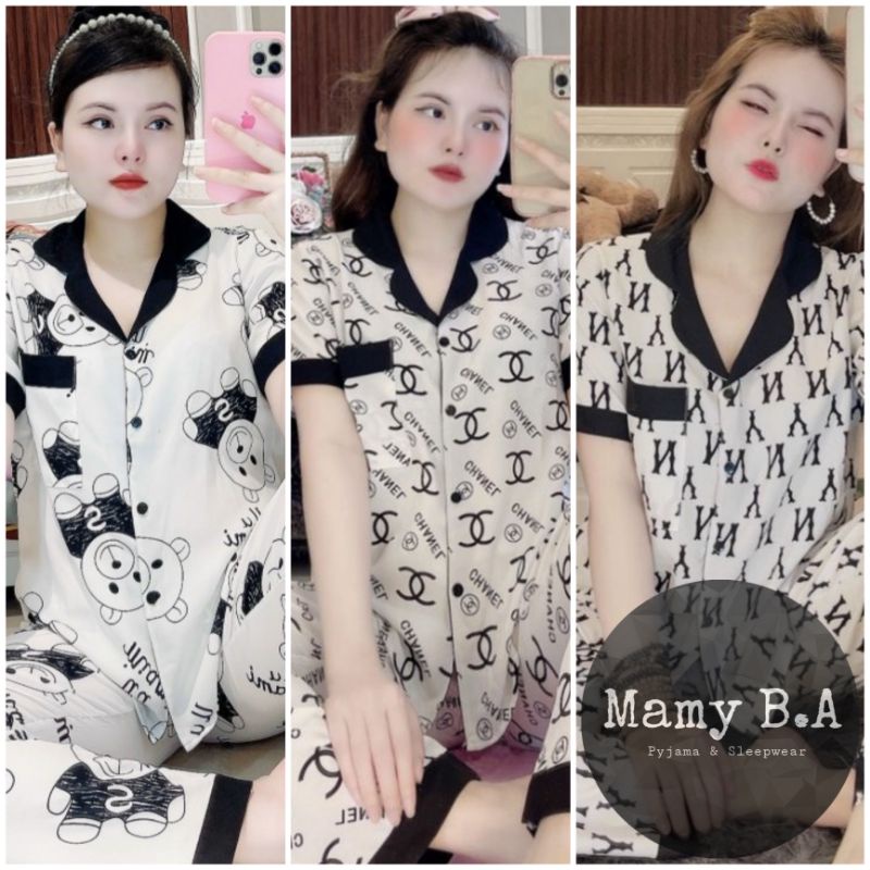 Pijama lụa thái tay ngắn quần dài, cộc tay - Đồ ngủ nữ lụa loại 1 cao cấp không nhăn (ẢNH THẬT CỦA SHOP)