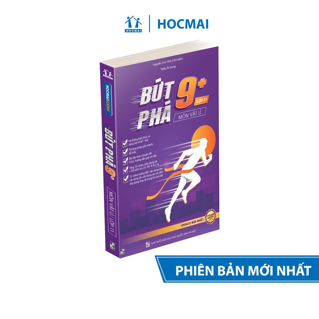 [LIFEMALL9915 - 12% đơn 99K] Sách - Bứt phá 9+ môn Vật lí lớp 11