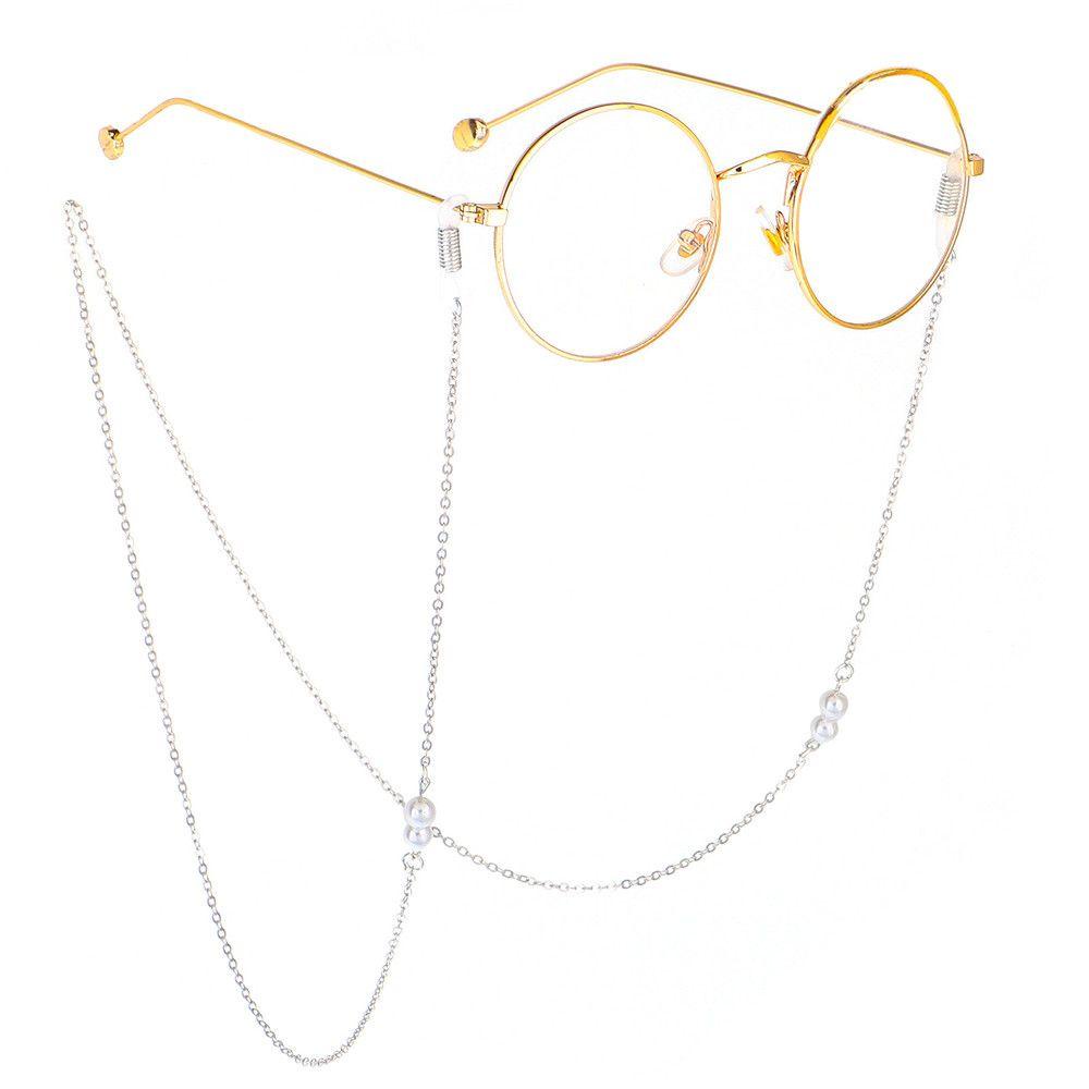 ESPO Dây Đeo Mắt Kính Đọc Sách Bằng Kim Loại Cho Nữ