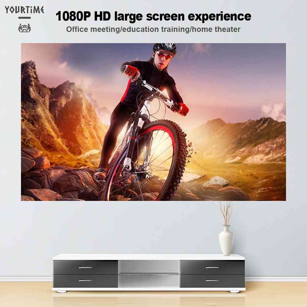 Bộ Màn Hình Máy Chiếu 4k HD 16/9 Có Thể Gấp Gọn Tiện Dụng