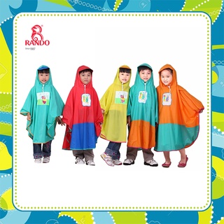 ÁO MƯA CÁNH BƯỚM CHO TRẺ EM RẠNG ĐÔNG (RANDO).