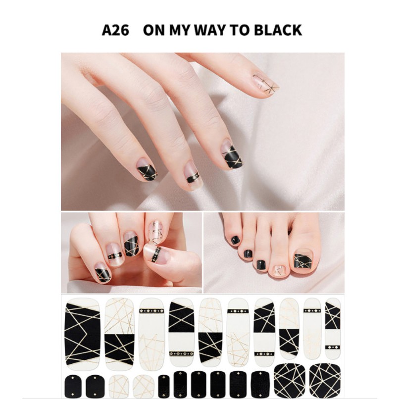 Dán móng tay Vika NailJam Gel Nail Strip