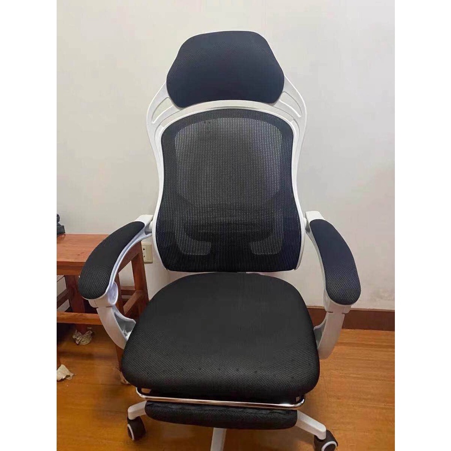 Ghế Gaming,Ghế Xoay Văn Phòng Lưng Lưới Thoáng Mát,Thiết Kế Hiện Đại Chân Nhựa Cao Cấp,,Có Thể Ngả Lưng Tới 150 Độ