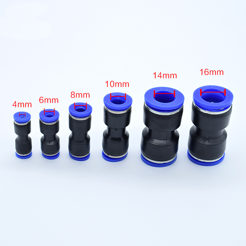 Ống Nối Khí Nén PU PG Đường Kính 4mm 6mm 8mm 10mm 12mm 14mm 16mm