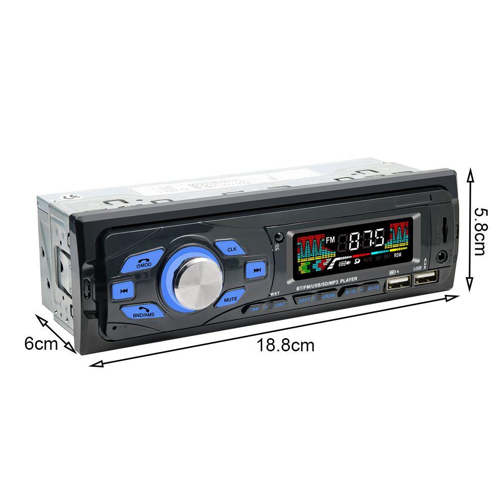 Đầu MP3 Player FM / USB / AUX Âm Thanh Nổi Tích Hợp Bảng Điều Khiển Dành Cho Ô Tô