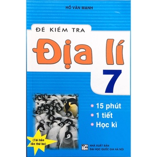 Sách - đề kiểm tra địa lí 7