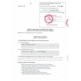 Sữa rửa mặt thải độc sinh học Detox blanc 150ml tem qr code
