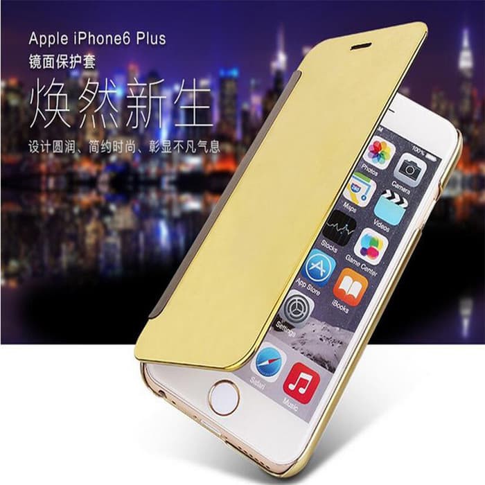 Ốp lưng nắp gập mặt gương cho Iphone 6 6S Iphone6