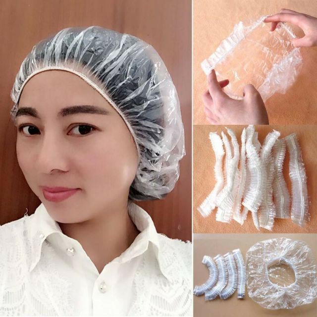 Mũ ủ tóc dùng một lần mũ hấp tóc, nhuộm tóc tại nhà -bshn