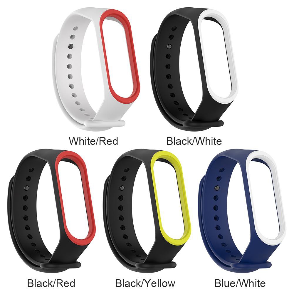 Dây đeo đồng hồ silicon thay thế cho Xiaomi Miband 3 4