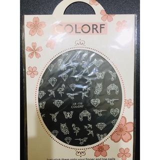 Sticker Dán Móng mẫu HOA VĂN HÌNH XĂM NHỎ