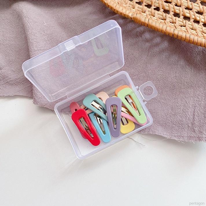 Set 10 kẹp tóc BB màu sắc ngọt ngào dễ thương cho bé gái