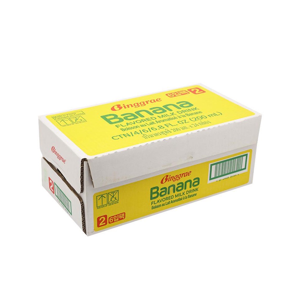 Thùng Sữa Chuối Hàn Quốc Binggrae Banana Milk