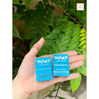 [CHÍNH HÃNG SEPHORA US] Nước Hoa Mini Nữ Versace Dylan Turquoise EDT 5ml