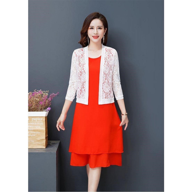 Áo Khoác Cardigan Ren Mỏng Dáng Ngắn Thời Trang Mùa Hè Dành Cho Nữ