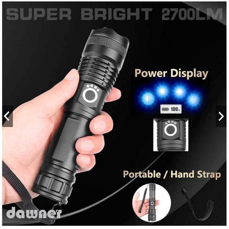 Sulu Đèn Pin led Sạc usb Siêu Sáng  cree xhp50