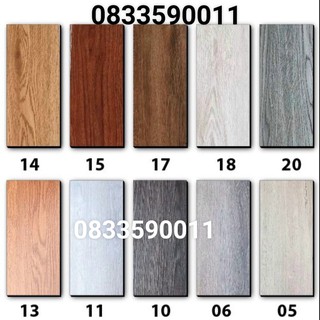Combo 35 miếng (5m2). SÀN NHỰA GIẢ GỖ có keo sẵn giá rẻ, cốt trắng nguyên sinh loại 1.