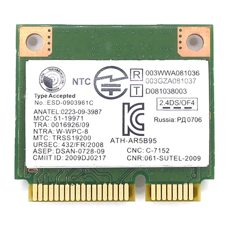 Thẻ Mạng Ar5B195 Không Dây Dành Cho Lenovo Z370 | BigBuy360 - bigbuy360.vn