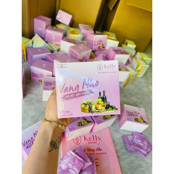 Detox vang nho kelly