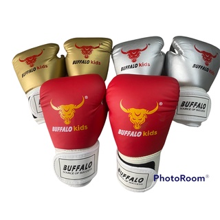 Găng BoxingTrẻ em lõi đúc thương hiệu BUFFALO Kisd cho trẻ từ 4t - 8 tuổi sản phầm cao cấp bảo vệ tay cho các bé tập võ