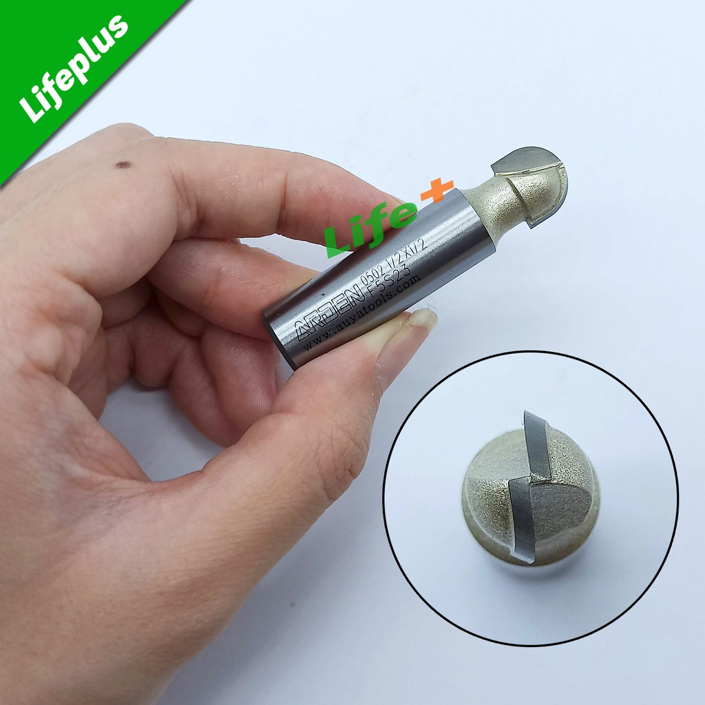 Mũi phay gỗ quả đào ARDEN chân 1/2inch