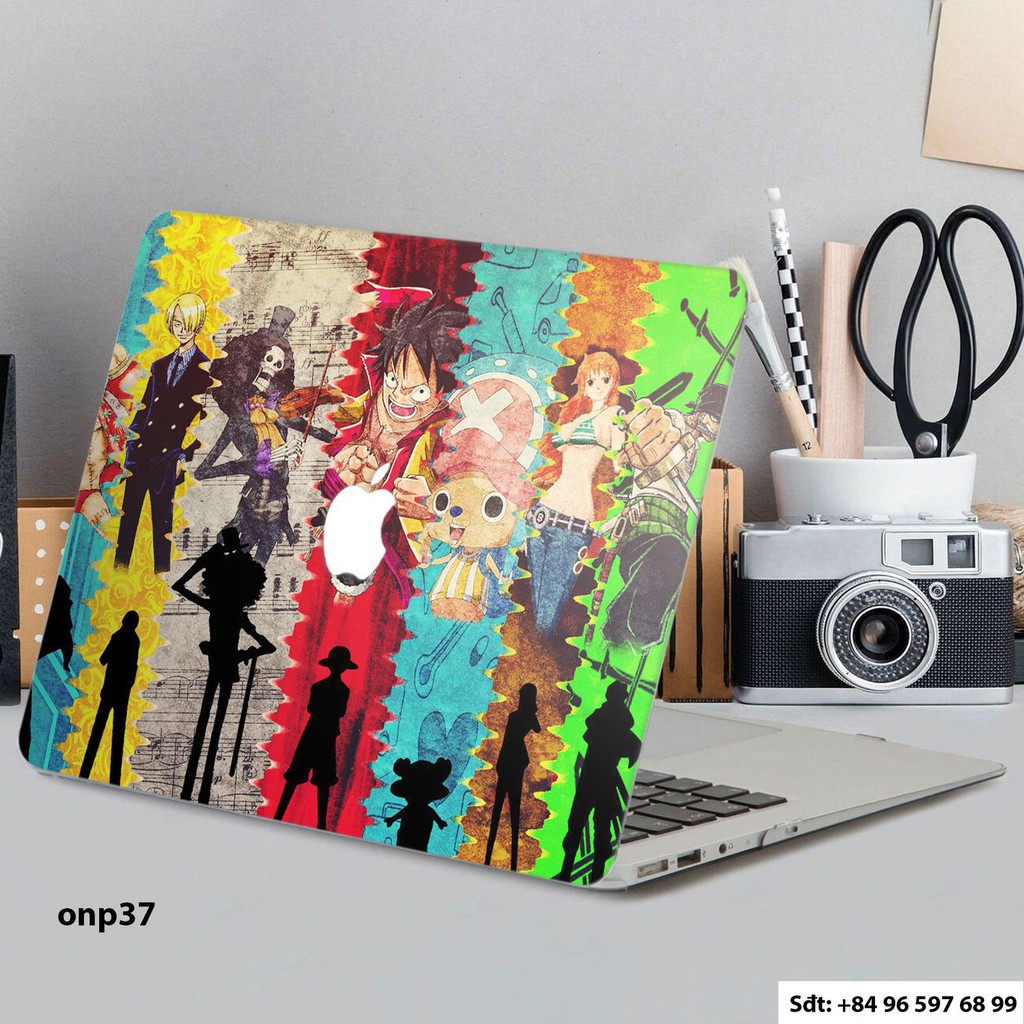 Skin dán Macbook Pro hình One Piece x23 (chọn mẫu và mã máy trong phân loại)