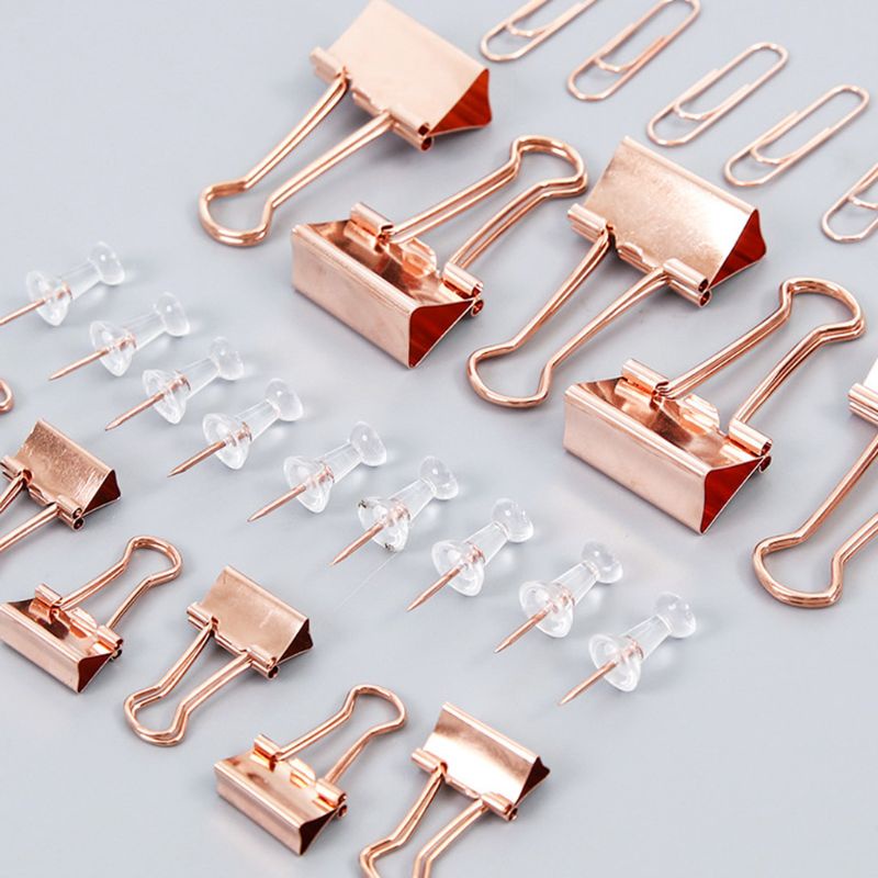 Bộ 72 Kẹp Giấy Kim Loại Đa Năng