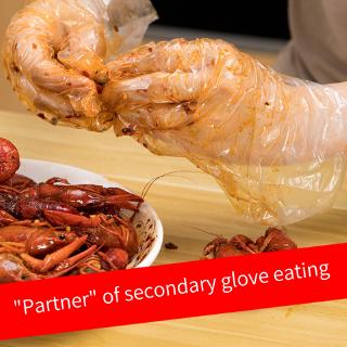 Set of 100 Convenient Multi-Purpose Disposable Gloves
