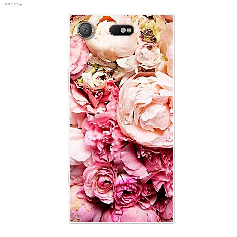 ۞✾Sony Xperia XZ1 Compact TPU painted mobile phone case cute cartoon protective cover in stock