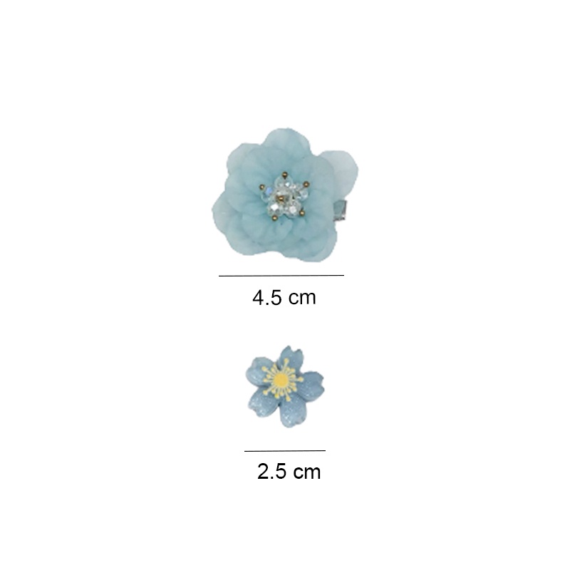 Kẹp Tóc Hình Bông Hoa Anh Đào Phong Cách Hàn Quốc Dễ Thương Cho Nữ