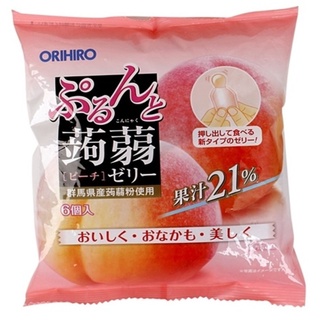 Thạch trái cây Orihiro các vị (gói 120g)
