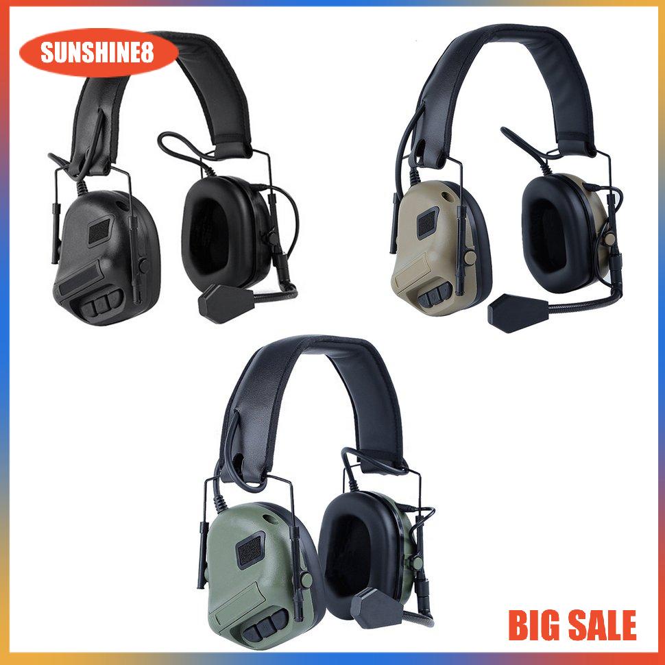 【SUN】Tactical Headset Game Headphone Fifth Generation Chip Headset Removable Design