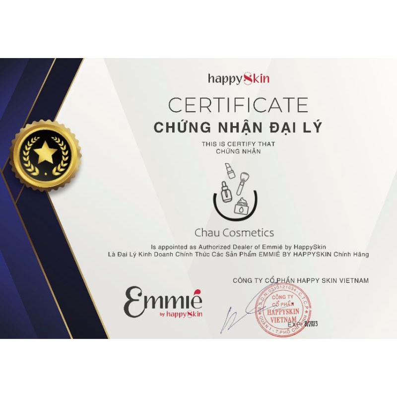 Mặt nạ sinh học phục hồi da B5 Complex Emmié by Happy Skin Emmie