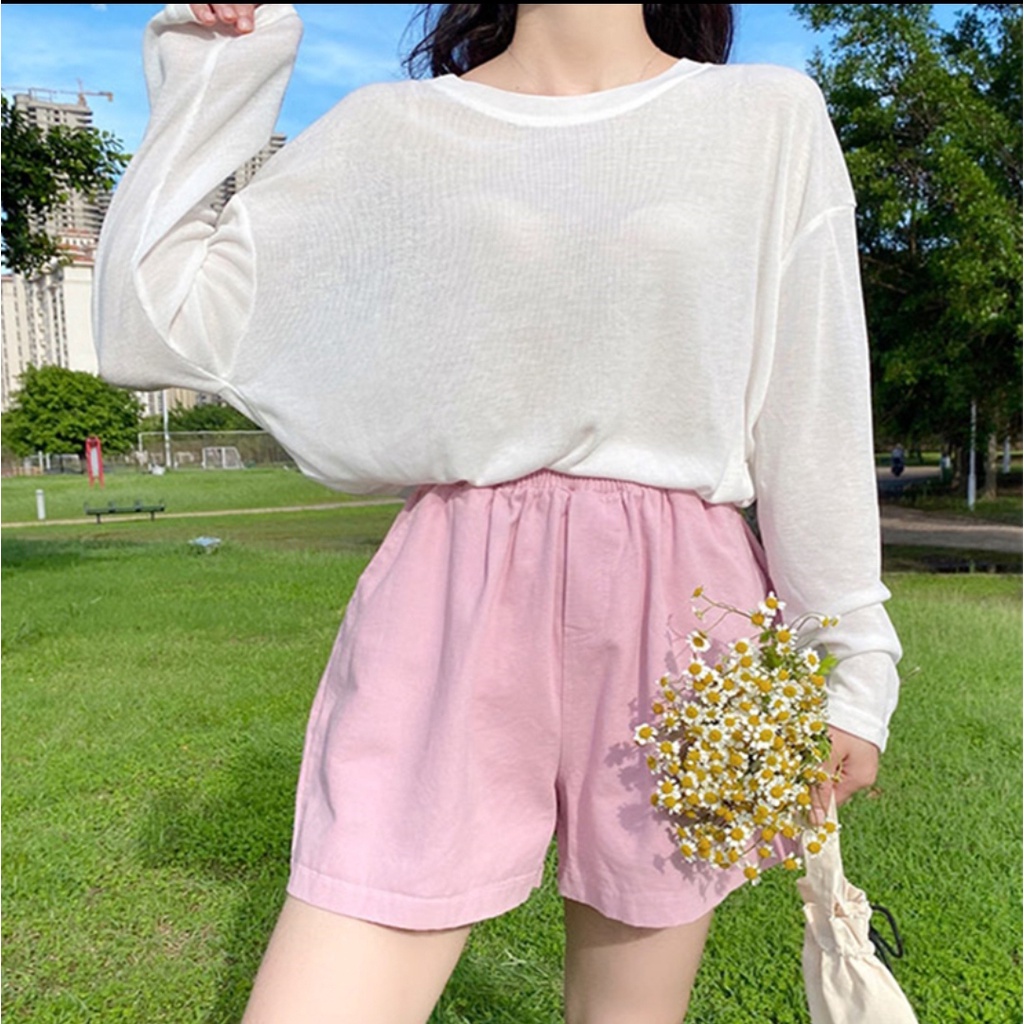 Quần Nữ SHORT LINEN ống rộng 38-100kg BIGSIZE thời trang Unisex