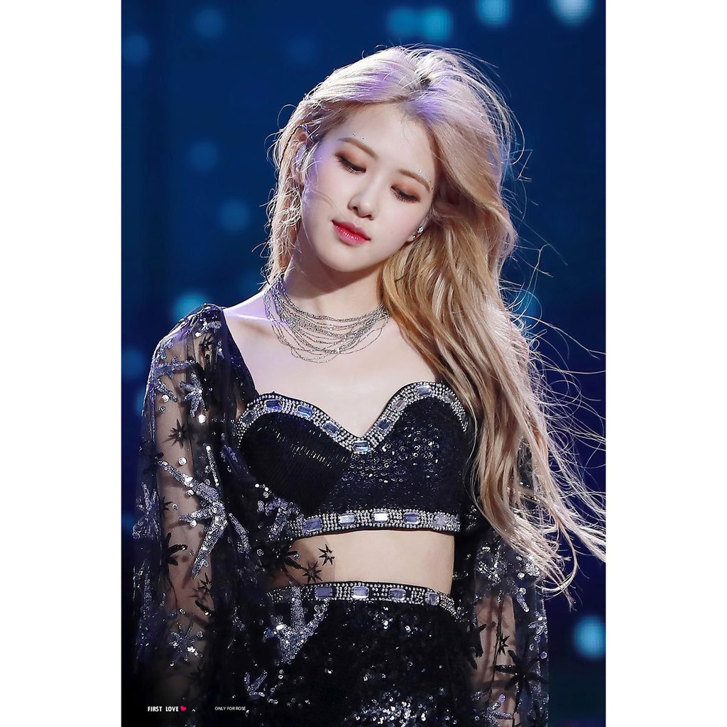 Tranh đính đá Rosé-Blackpink cực xinh
