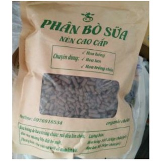 Phân bò sữa nén viên cao cấp gói 1 kg chuyên bón cho hoa, cây cảnh